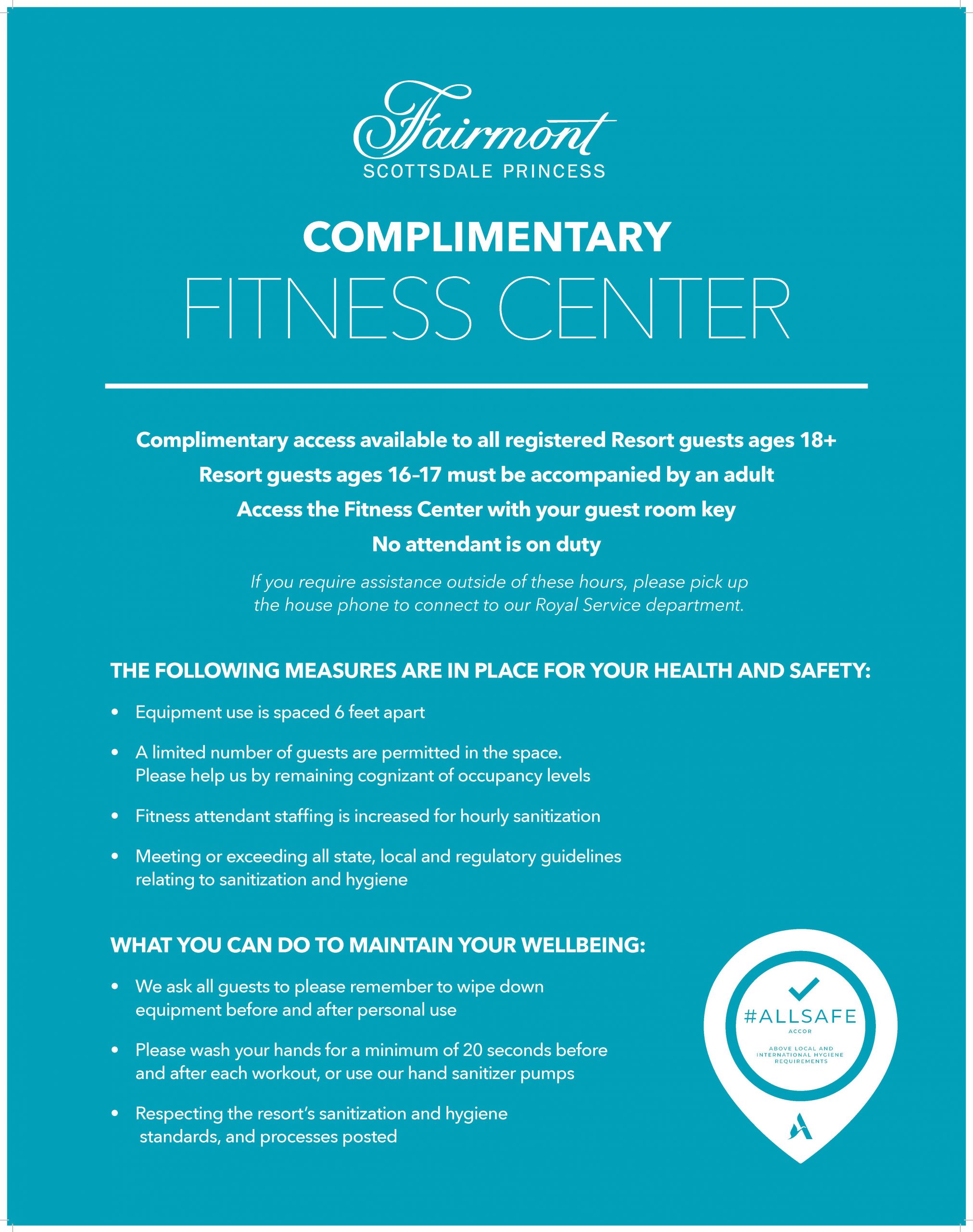 Fitness Center Signage